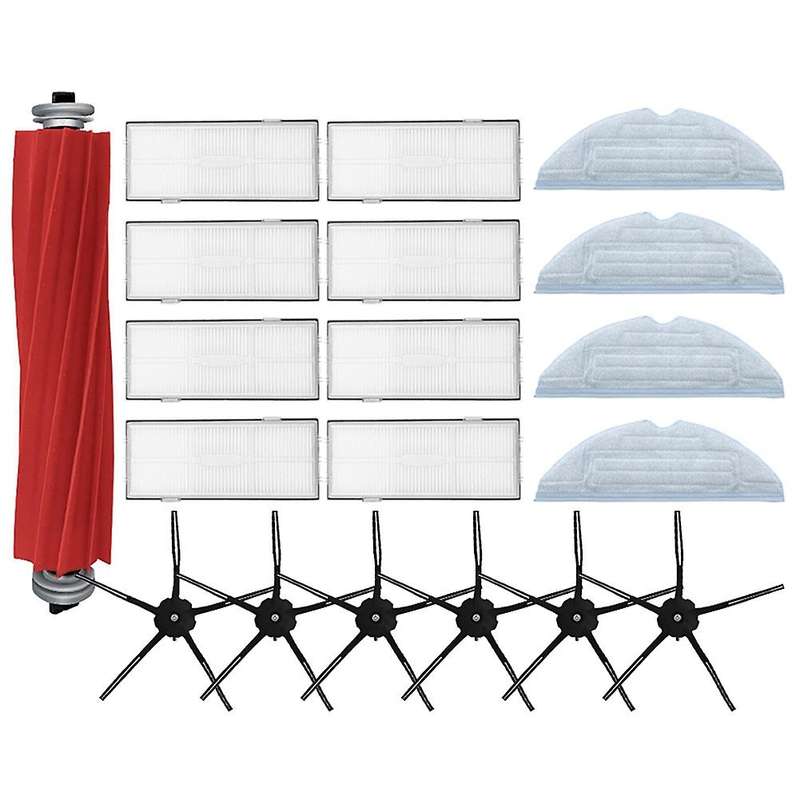 For Xiaomi Roborock S7 T7s Plus Main Brush Mops Cloths Side Brush