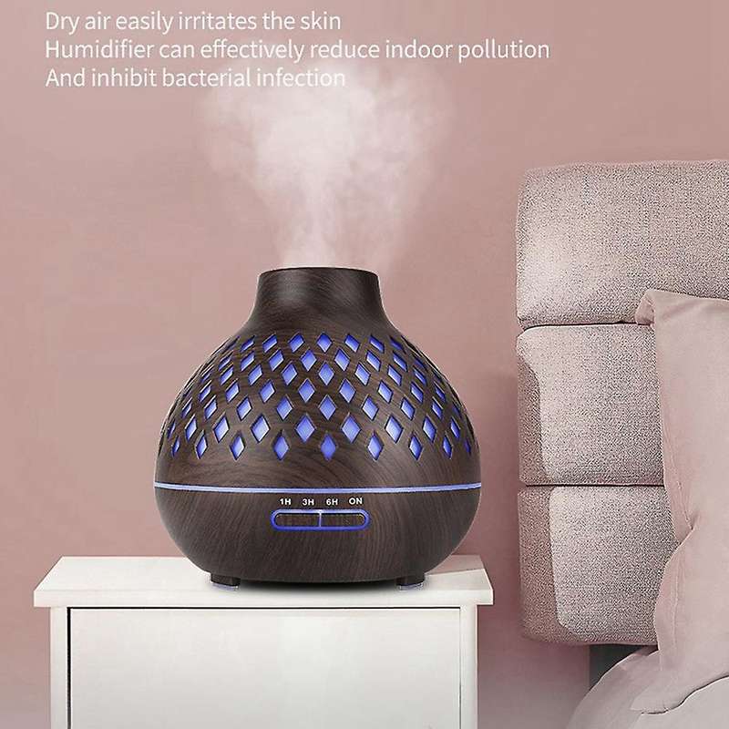 Essential Oil Diffuser Mist Humidifier for Home Baby Bedroom Us Plug