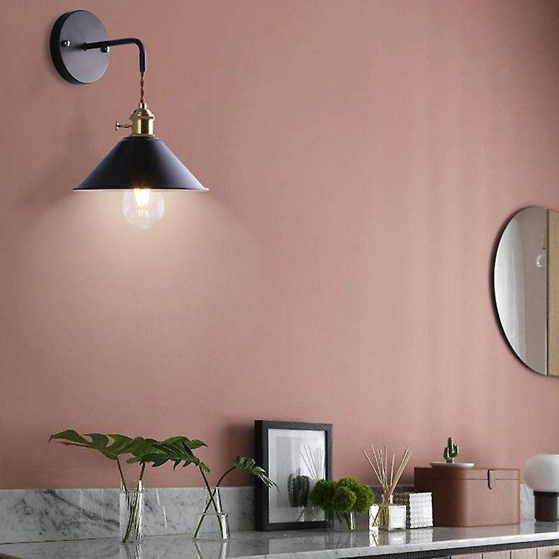 Gray Wall Lights Home Decor Bedside Wall Lamp with Switch Fixture