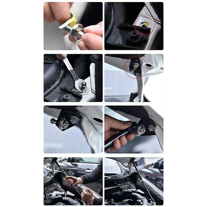 Car Support Rod with Sleeve and Spring for Skoda Octavia A5 A7 Mk3
