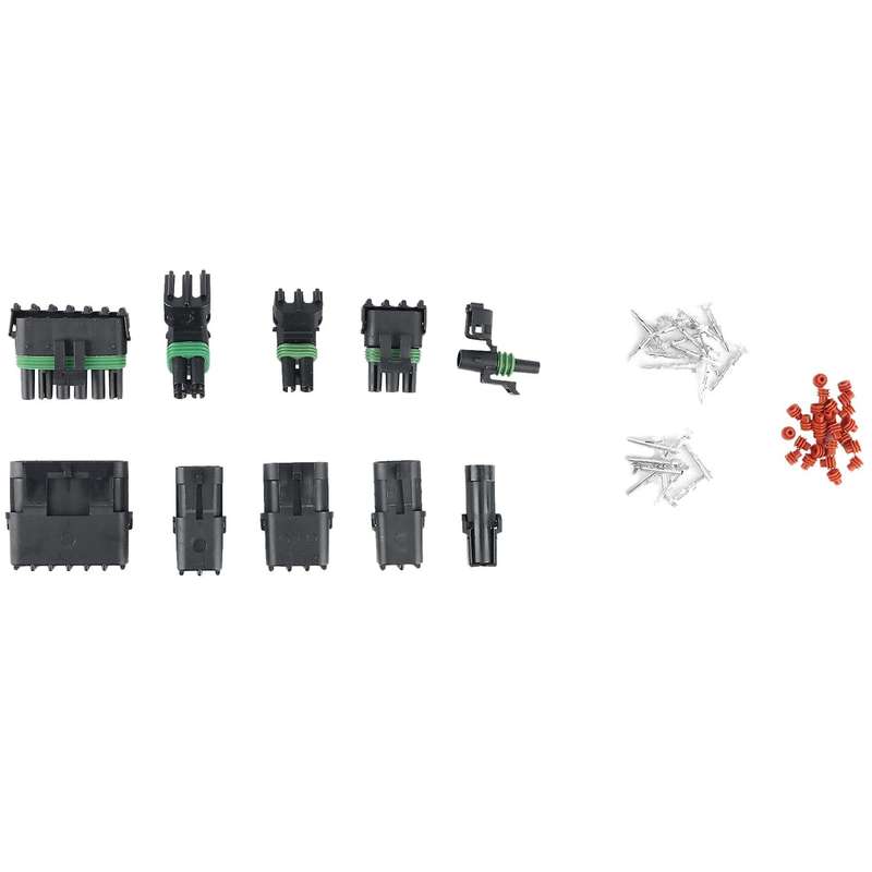 Waterproof Automotive Electrical Terminal Connector Plug Kit