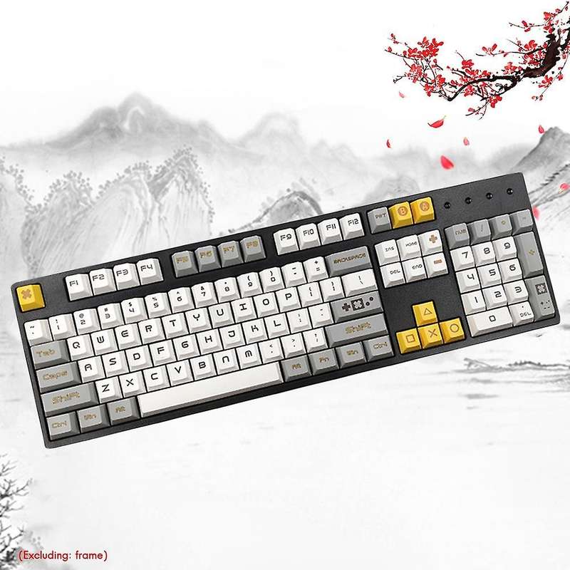 131 Key Height Pbt Keycap Sublimation Game Console
