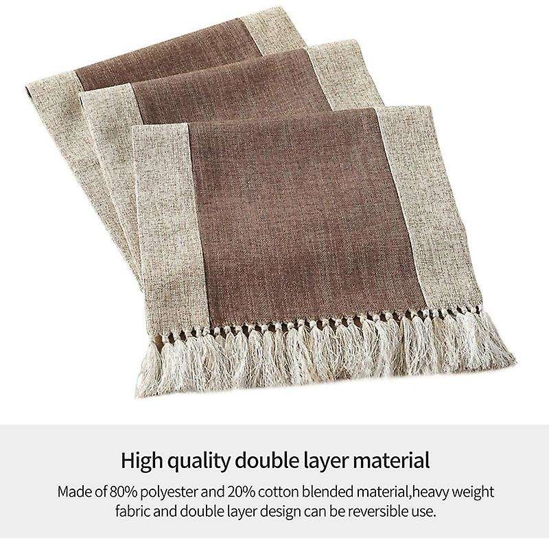Table Runner Boho for Dining Kitchen Farmhouse Home Table Runner