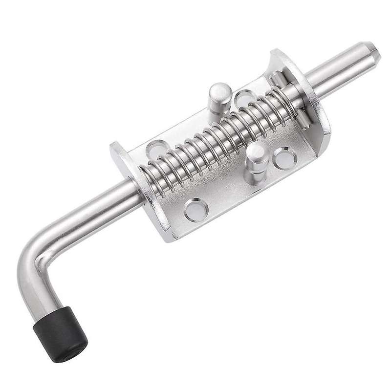 2pcs Stainless Steel 6.5inch Spring Lock for Doors and Trailer Gate