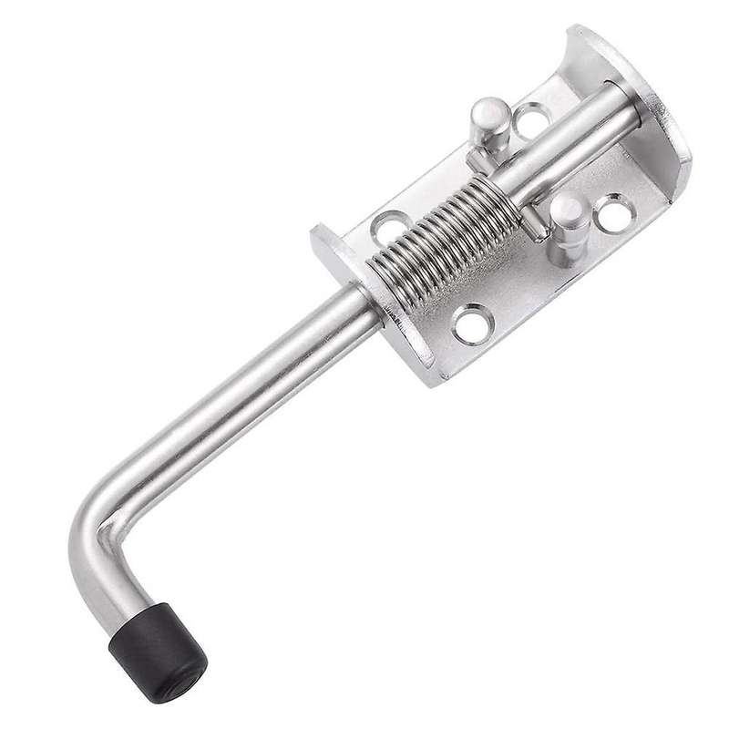 2pcs Stainless Steel 6.5inch Spring Lock for Doors and Trailer Gate
