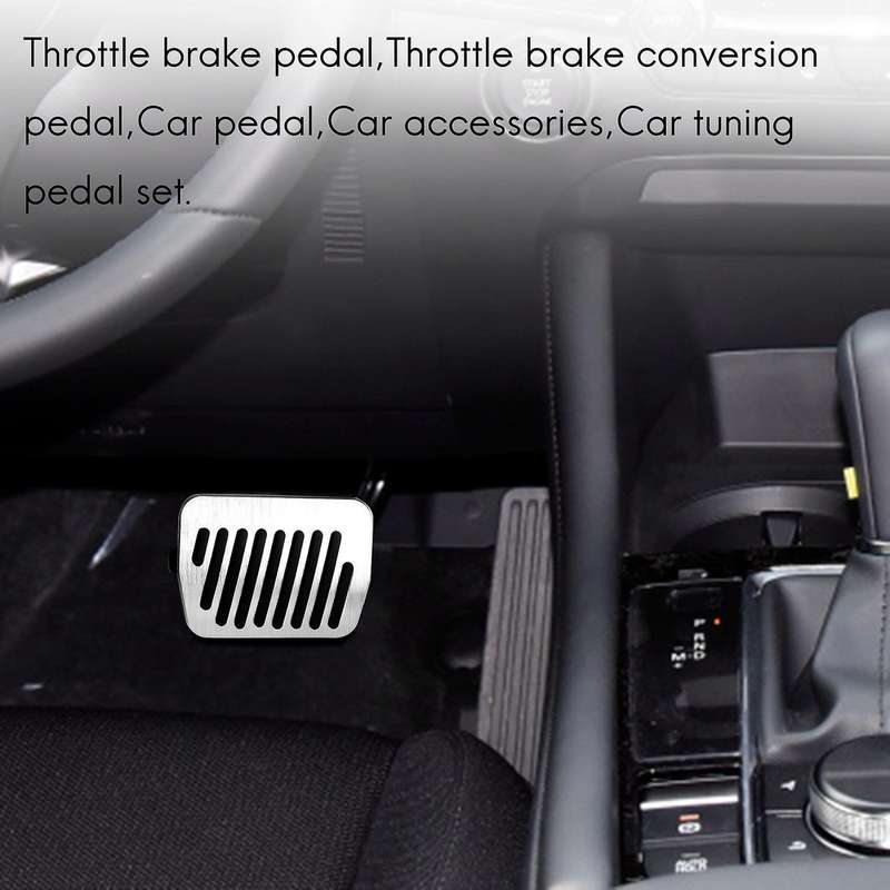Auto Gas Accelerator Pedal Footrest and Brake Pedal for Mazda Cx-5