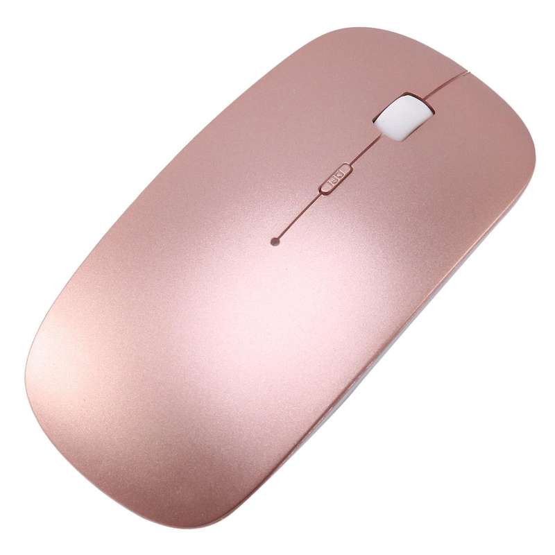 2.4ghz Wireless Keyboard and Mouse for Mac Pc Windowsxp/7(rose Gold)