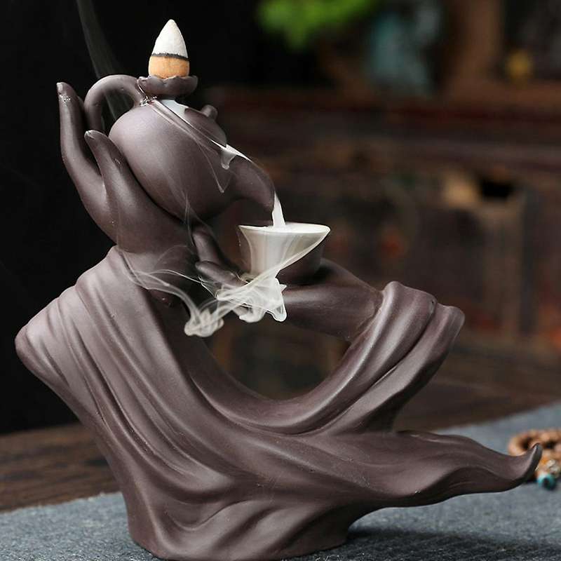 Smoke Waterfall Backflow Incense Burner Creative Incense Holder