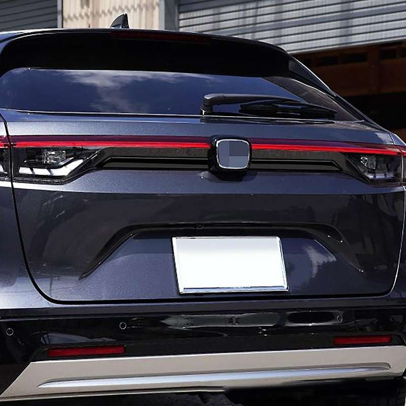 For Honda Hrv Vezel 2021 2022 Abs Rear Door Trunk Strip Trims Cover