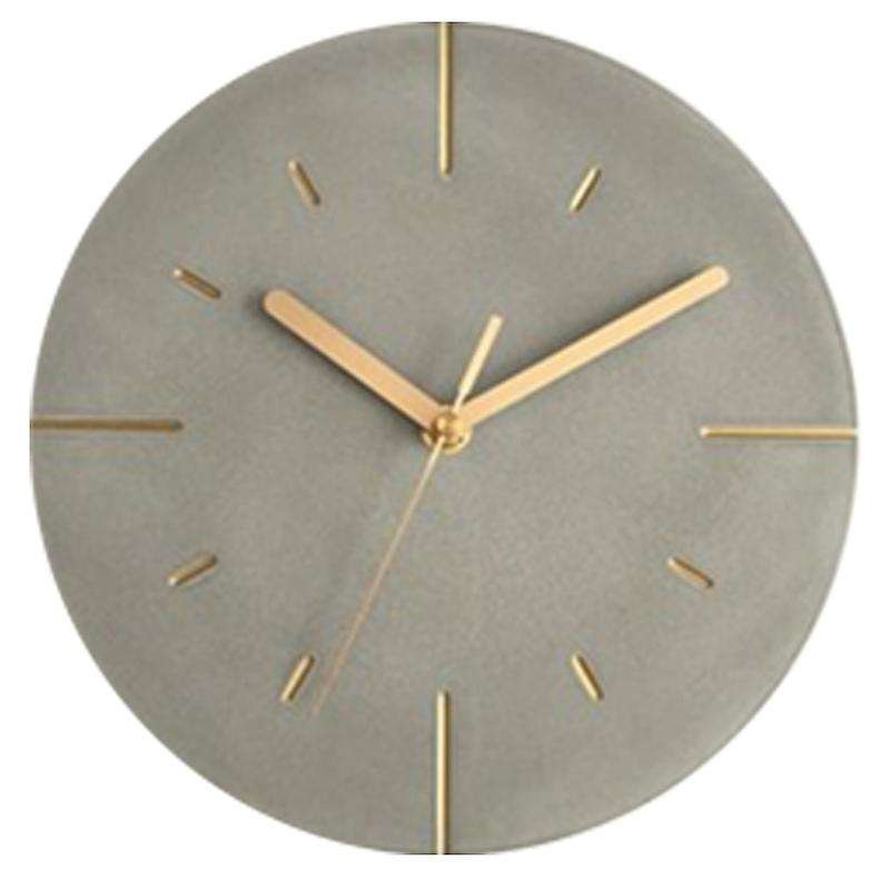 Nordic Industrial-style Cement Wall Clock Modern Silent Clocks
