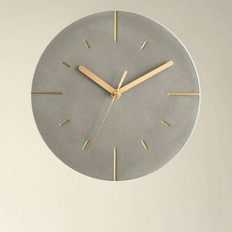 Nordic Industrial-style Cement Wall Clock Modern Silent Clocks