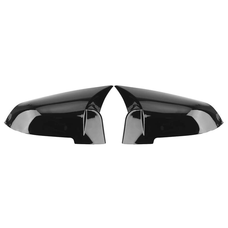 Rear View Mirror Cover for Bmw F10 F11 F18 2014-2017 Bright Black