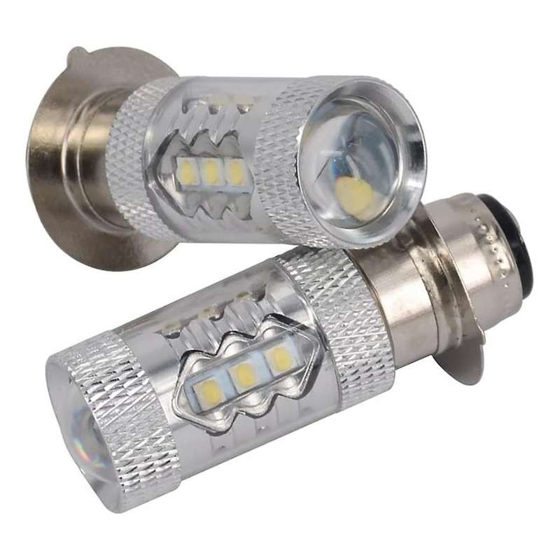 10x H6 Headlight Led Light Bulbs 12v White 80w Fog Light
