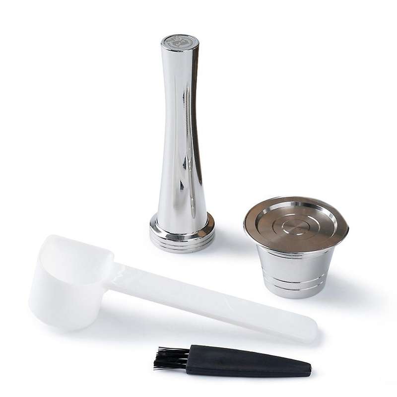 Stainless Steel Espresso Coffee Maker Capsule for Instant Machine,a