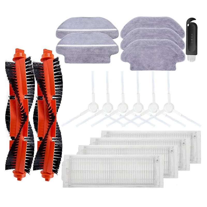 Hepa Filter Main Side Brush Mop Cloth for Xiaomi Mijia Lds Parts