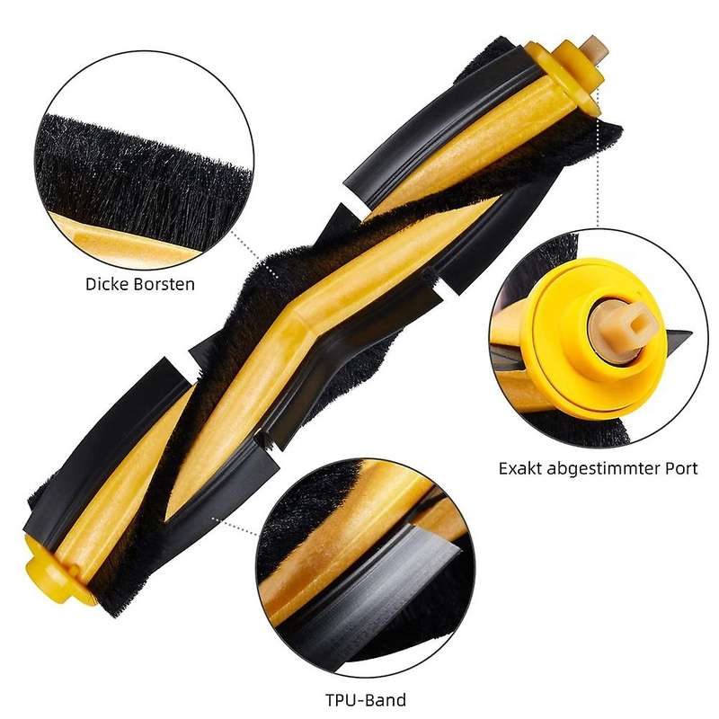Main Brush Side Brush Filter Mop Cloth for Ecovacs Deebot T9max T9