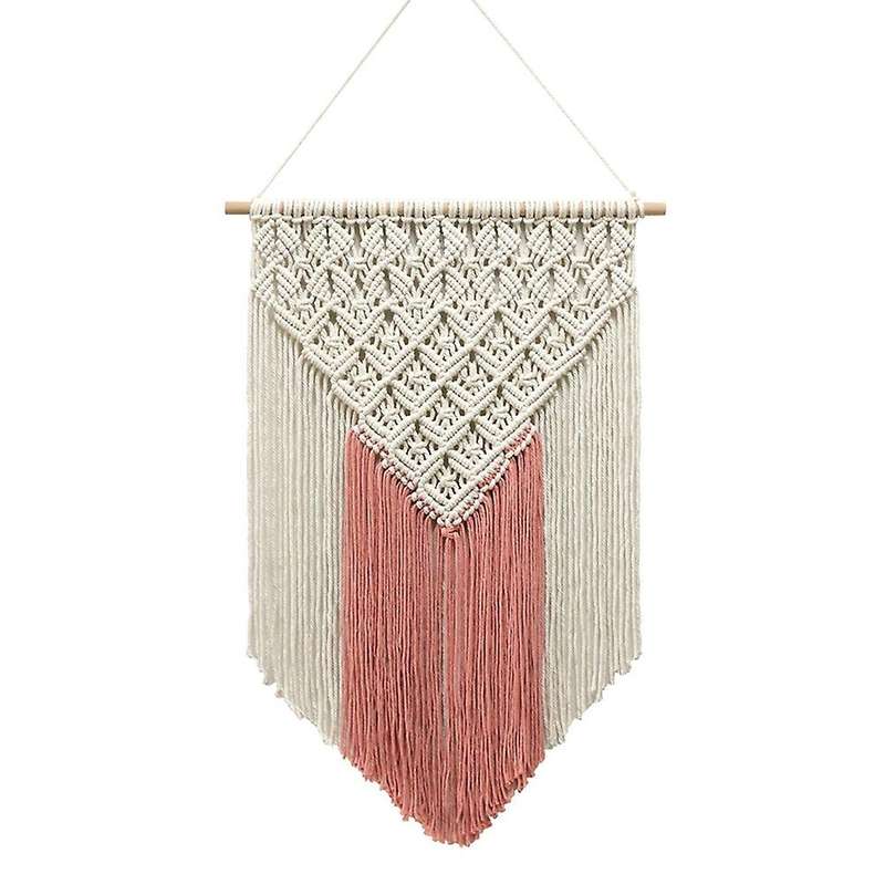 Macrame Wall Hanging Art Woven Home Decor, for Apartment, Dorm Room