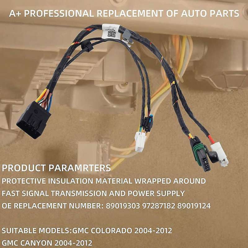 A/c Heater Blower Motor Wiring Harness for Colorado Gmc 2004-2012