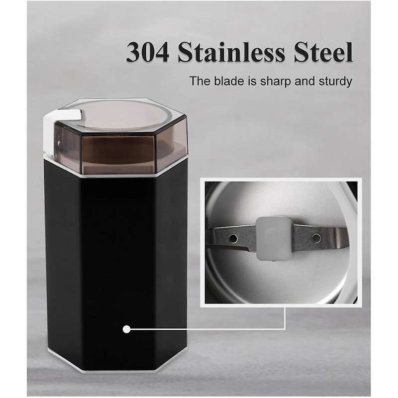 Electric Coffee Grinder Salt Pepper Beans Nut Bean Grinder Eu Plug B