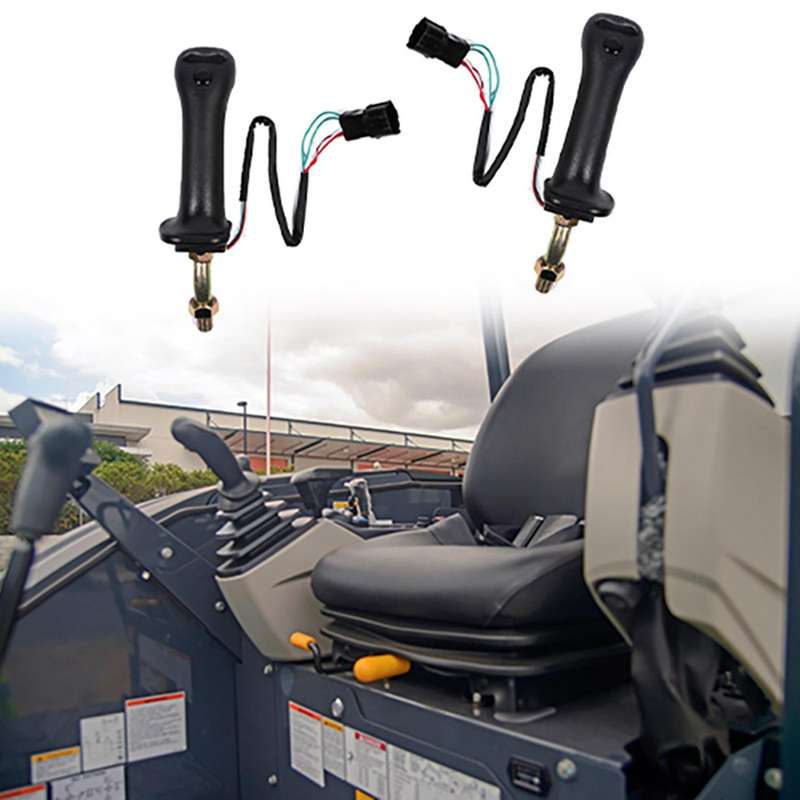 3 Buttons Excavator Joystick Assy Handle Gears for Daewoo Left