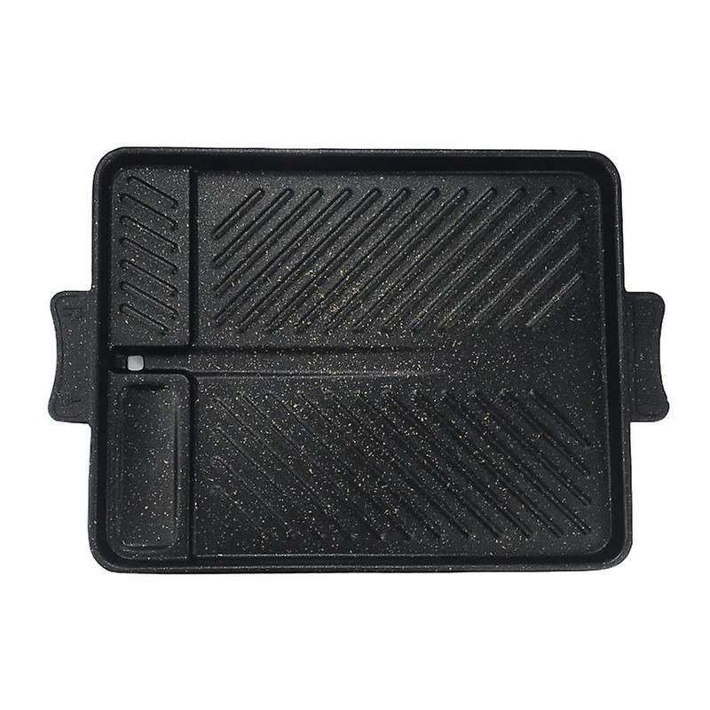 Non-stick Bakeware Smokeless Grill Pan Barbecue Tray for Kitchen