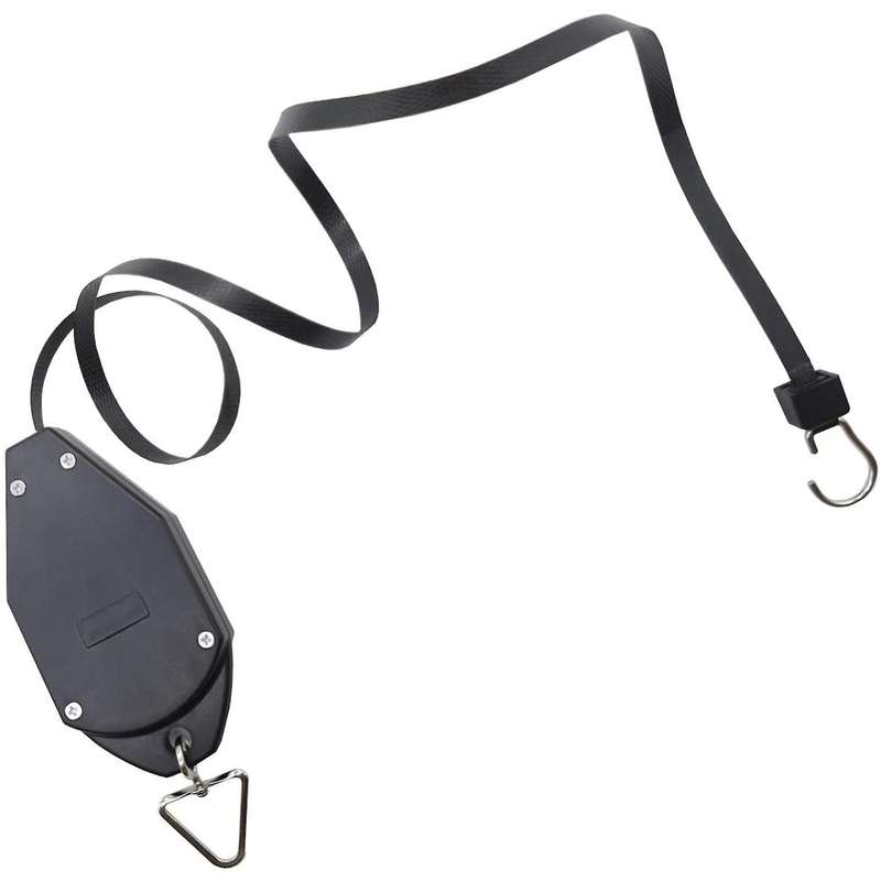 3 Pack Retractable Plant Hook Pulley,for Garden Baskets & Bird Feeder