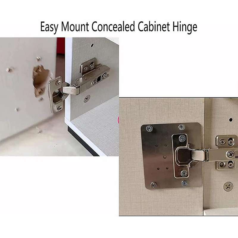 12pcs Hinge Repair Plate for Furniture Cabinet Drawer Door Window