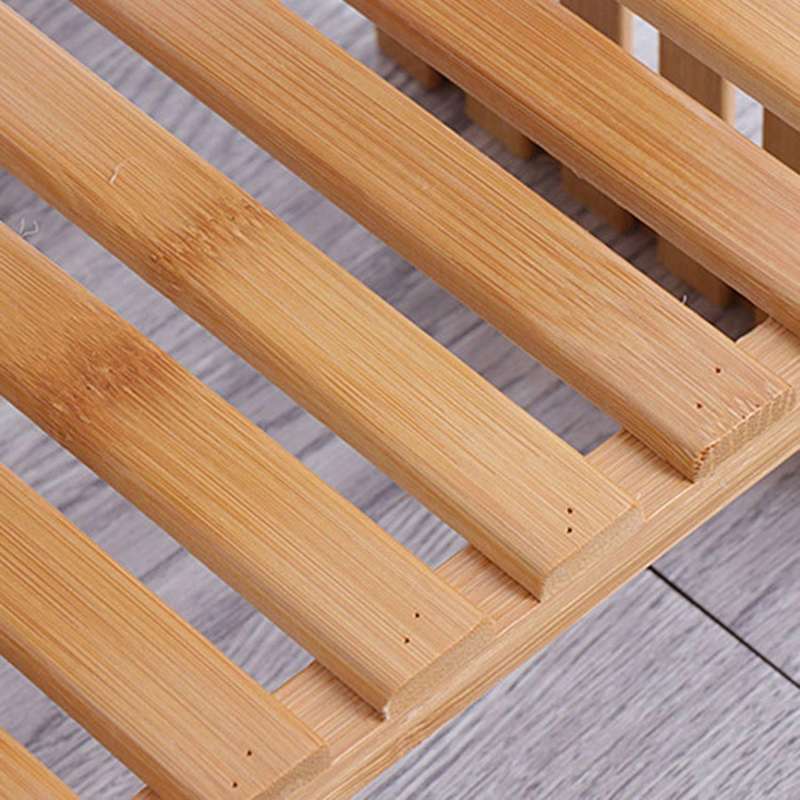 Household Plant Display Rack Bamboo Flower Display Stand Decorative