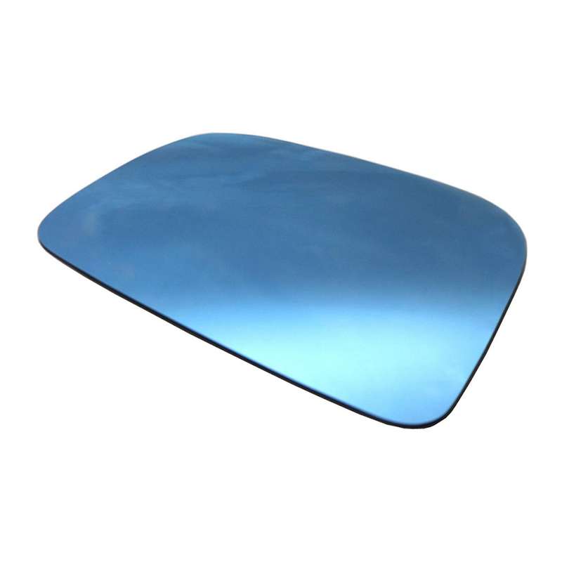 1pair Car Door Mirror Glass Exterior Rearview Mirror Lens Blue