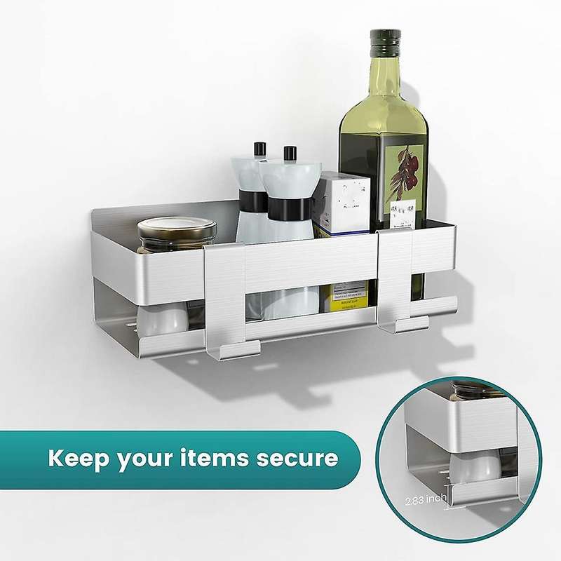 Shower Shelf without Drilling Shower Shelf with Hook Is Removable
