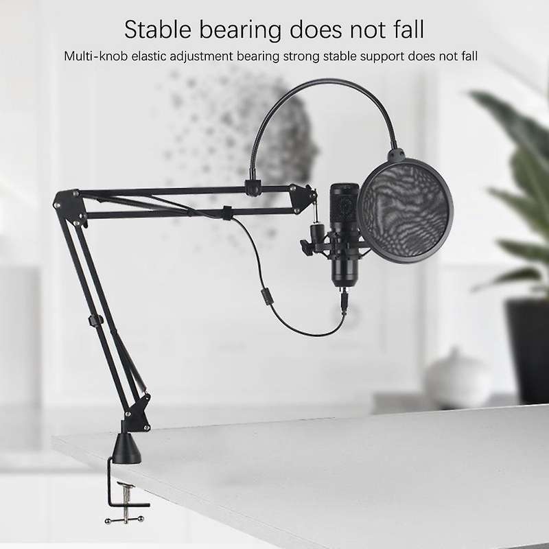 Microphone Holder Adjustable Metal Suspension Arm Scissor Arm Holder