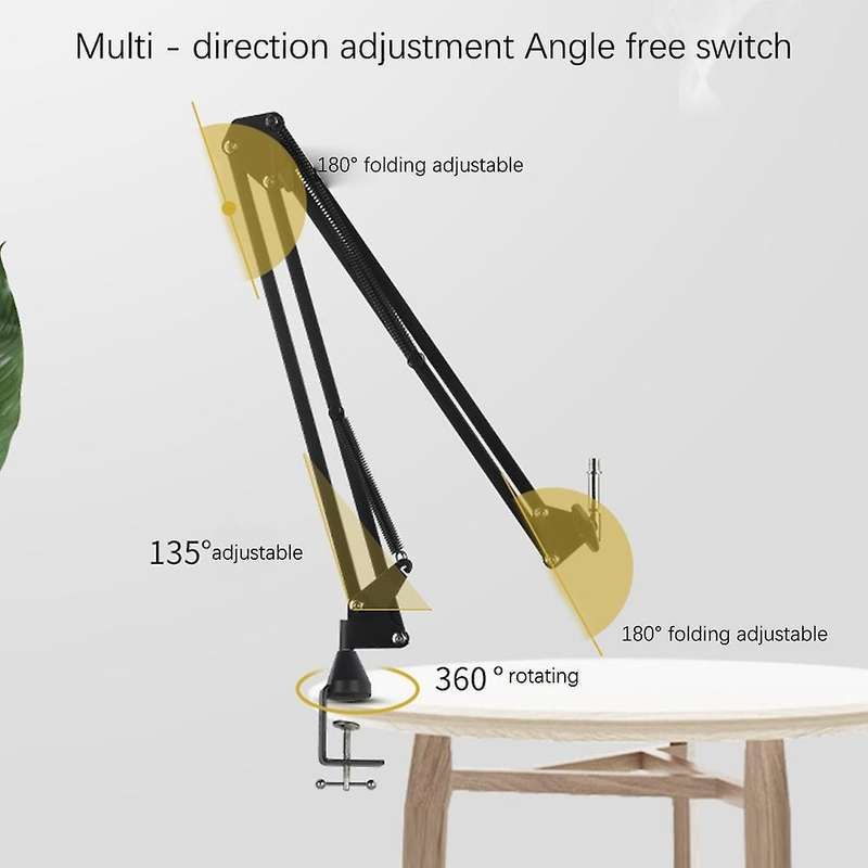 Microphone Holder Adjustable Metal Suspension Arm Scissor Arm Holder