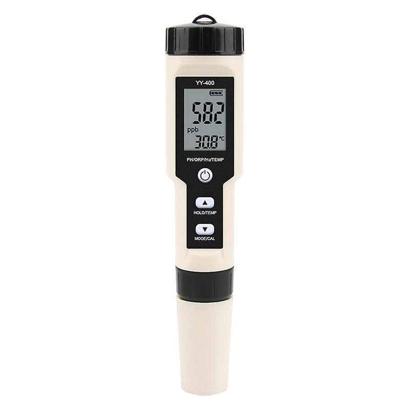 4 In 1 Yy-400 Ph/orp/h2&tem Meter Digital Tester, No Backlight