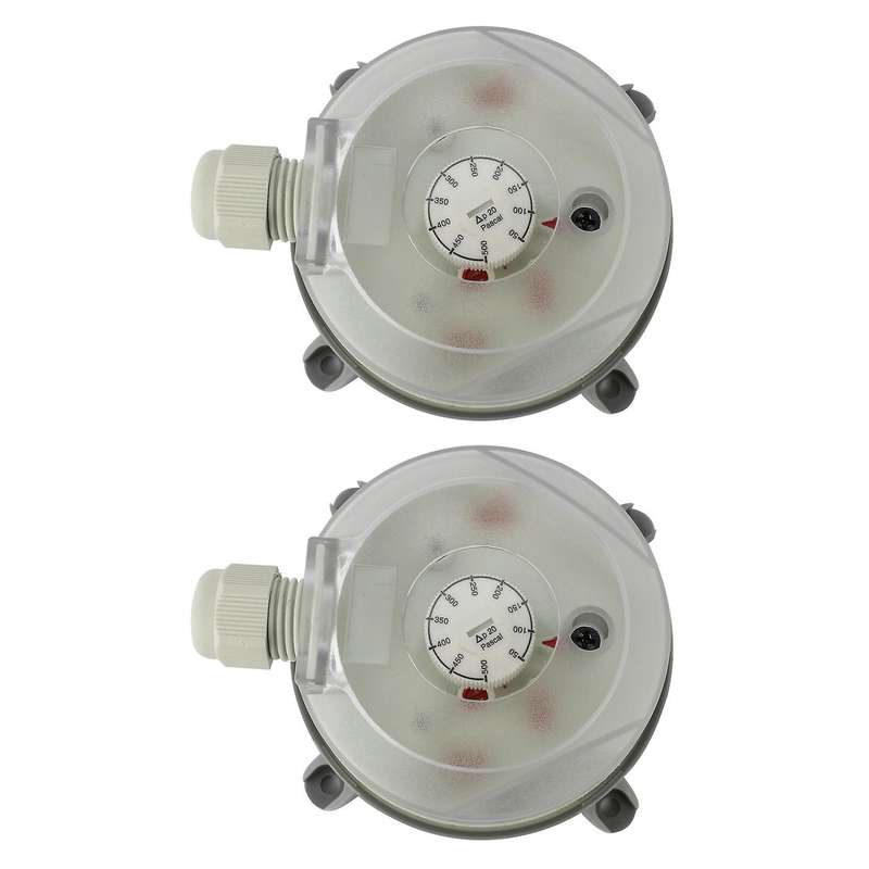 Air Differential Pressure Switch 50-500pa Adjustable Micro- Pressure