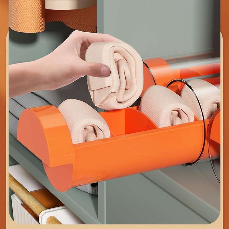New Multifunctional Drawer Type Storage Box Socks Underwear Box
