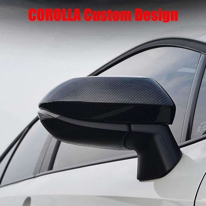 Auto Carbon Fiber Rearview Mirror Cover Reverse Mirror Shell Mirror