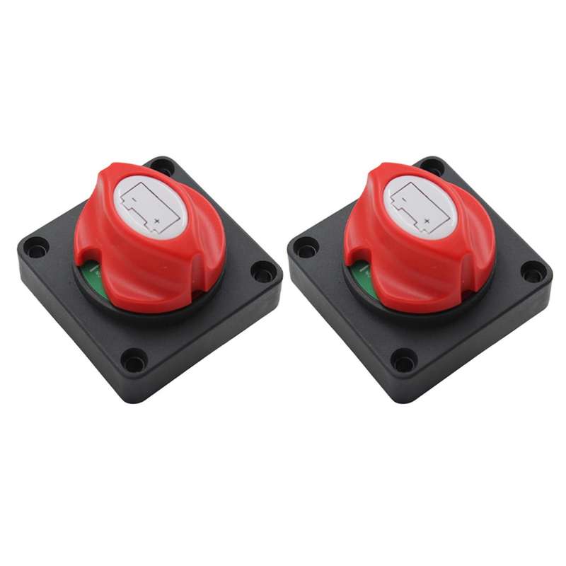 Battery Disconnect Shut Off Switch 12v 24v 48v for Boat Rv Waterproof