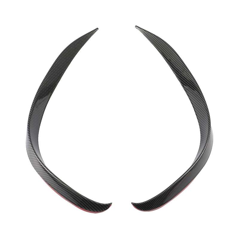 2pcs Front Bumper Spoiler Cover for Mercedes-benz C-class W205 2019+