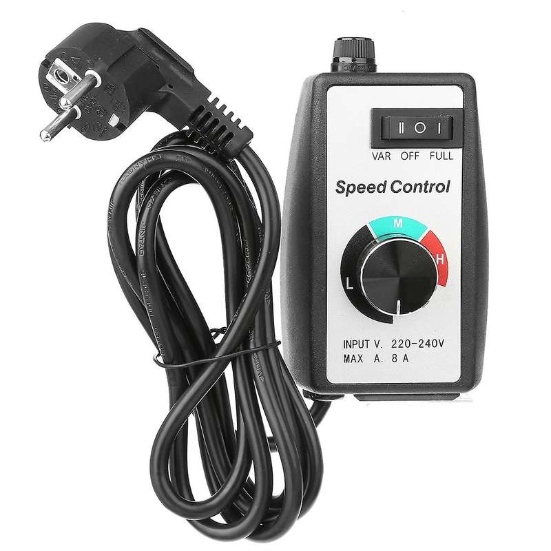 Eu Plug Motor Speed Controller Universal Electronic Stepless Governor