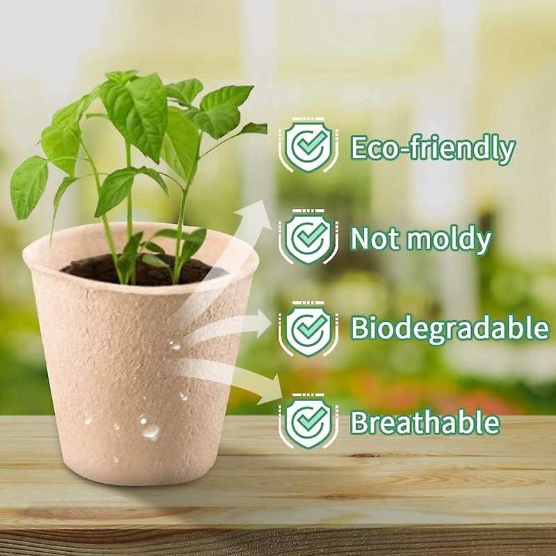 100 X Propagation Pots for Growing Plants, Plant Pots, Growing Pots