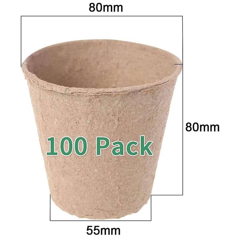 100 X Propagation Pots for Growing Plants, Plant Pots, Growing Pots