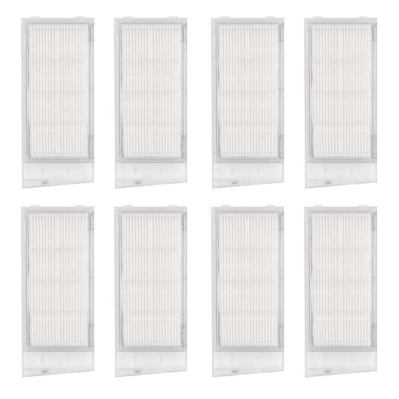8pcs for Roidmi Eve Plus Robot Vacuum Cleaner Hepa Filter Home Robot