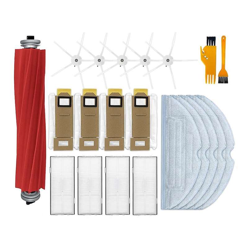 Filter Side Brush Mop Cloths for Xiaomi Roborock S7 T7s 7plus Vacuum