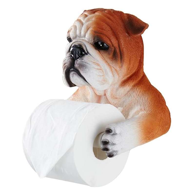 Dog Toilet Hygiene Resin Tray Free Punch Household Paper Towel Holder