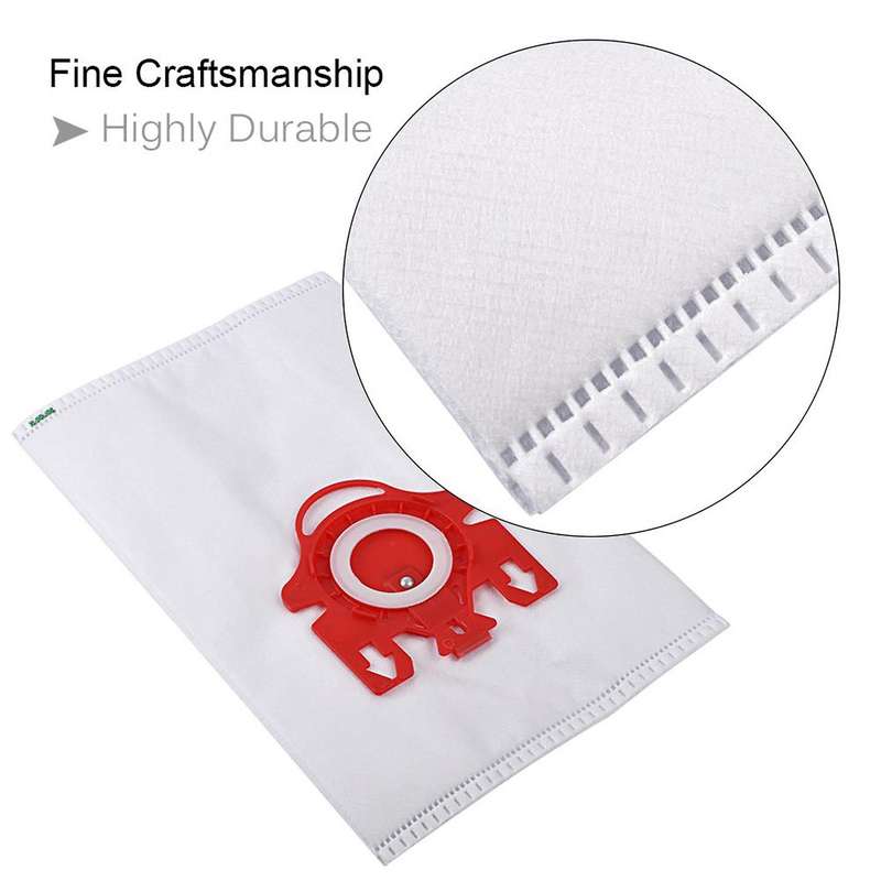 40x Dust Bag Vacuum Cleaner Filter Bag for Miele Fjm Air Clean