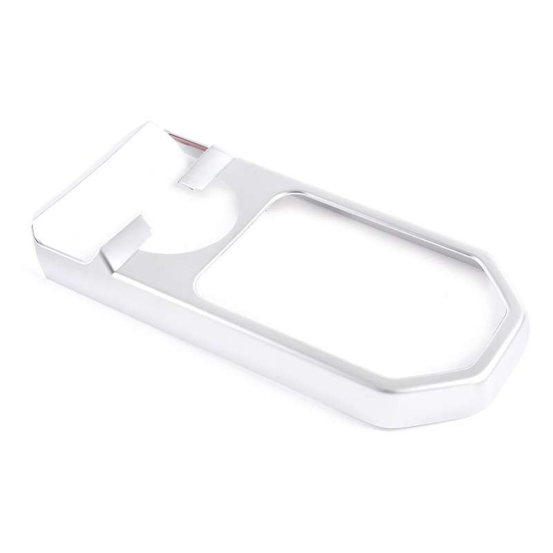 Car Gear Shift Panel Frame Cover for Discovery 3 Lr3 04-09(silver)