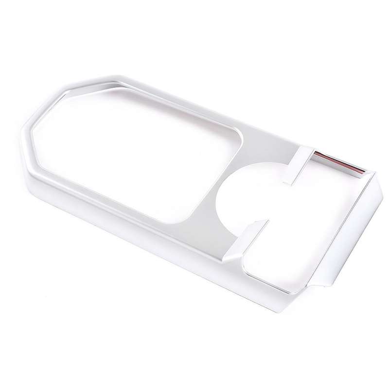 Car Gear Shift Panel Frame Cover for Discovery 3 Lr3 04-09(silver)