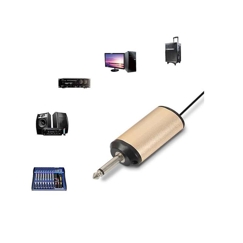 Wireless Microphone Set with Headset Lavalier Lapel Mics Beltpack