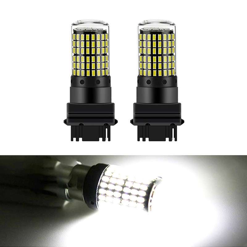10pcs Led Bulbs 3156 P27w T25 Led Canbus Lamp