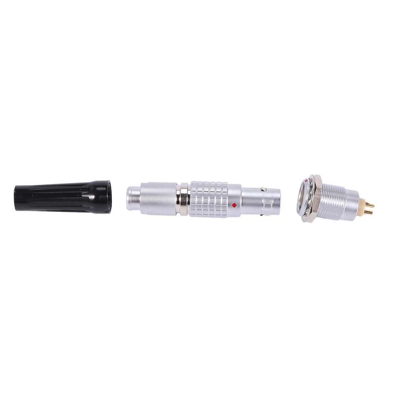 2x 2pin Push Pull Circular Aviation Connector Compatible